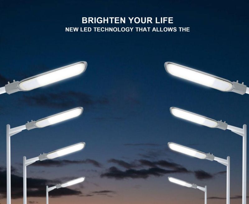 Factory Slim High Quality 130lm/W 150W LED Street Road Light