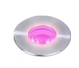 Underground Lights Item Type and LED Light Source 65mm RGB LED Floor Lamp