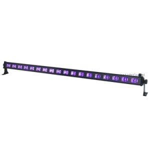 18*3W UV Black Bar Light with Power Switch for Home Party Night Bar DJ Light