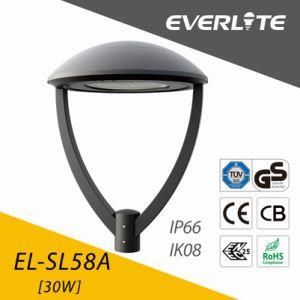 Everlite 30W LED Garden Lamp with ENEC