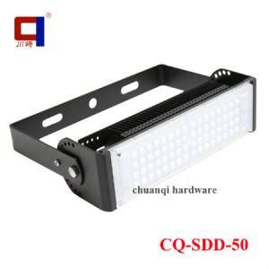 IP65 50W 60W LED Work Light Black Anodized Outdoor Tunnel Housing Light