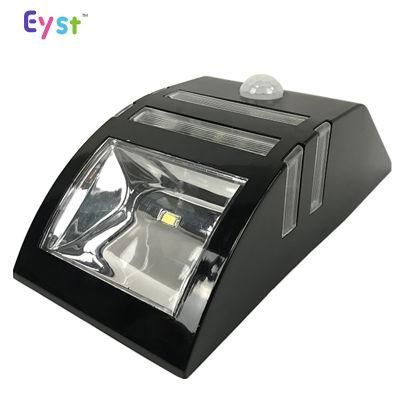 Human Induction Chinese Best Quality Light Control Waterproof Recessed Exterior LED Solar Wall Light Outdoor Classic Solar Sensor Wall Light