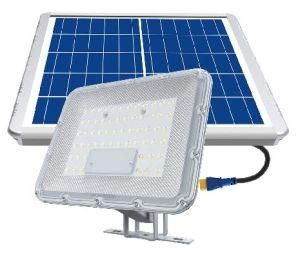 Intelligent Power Control 1200lm Solar LED Flood Light with 20ah LiFePO4 Battery