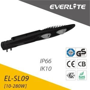 High Lumen Waterproof IP66 Outdoor COB 120W LED Street Lamp