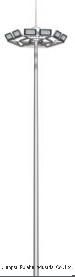 Large Area Lighting Plug-in Urban High Pole Street Lamp