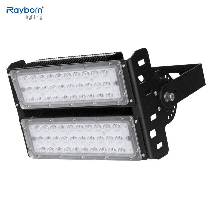 IP66 Waterproof Outside Sports Stadiums Floodlight 100W 150W Modular LED Flood Light