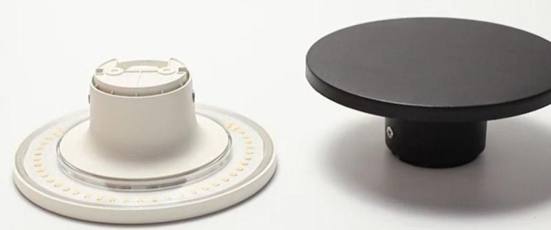 New PC IP65 Waterproof Round Surface Mounted LED Outdoor Wall Light for Decorations