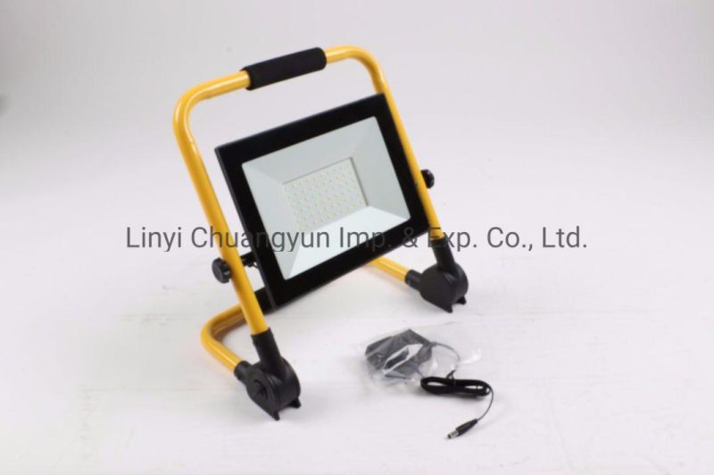 Rechargeable LED Floodlight with Battery for Night Work IP65 10W