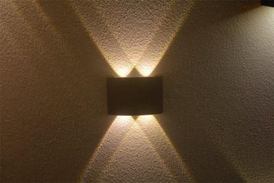 Interior and Exterior Die Casting Aluminium LED SMD Wall Lights for Bedroom