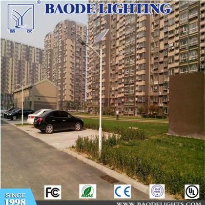 6m Round Solar Street Lighting Pole