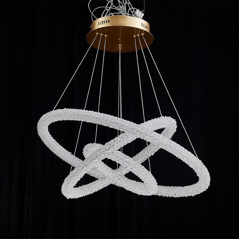2022 Rings Circle Ceiling Hanging Simple Chandeliers & Pendant Lights