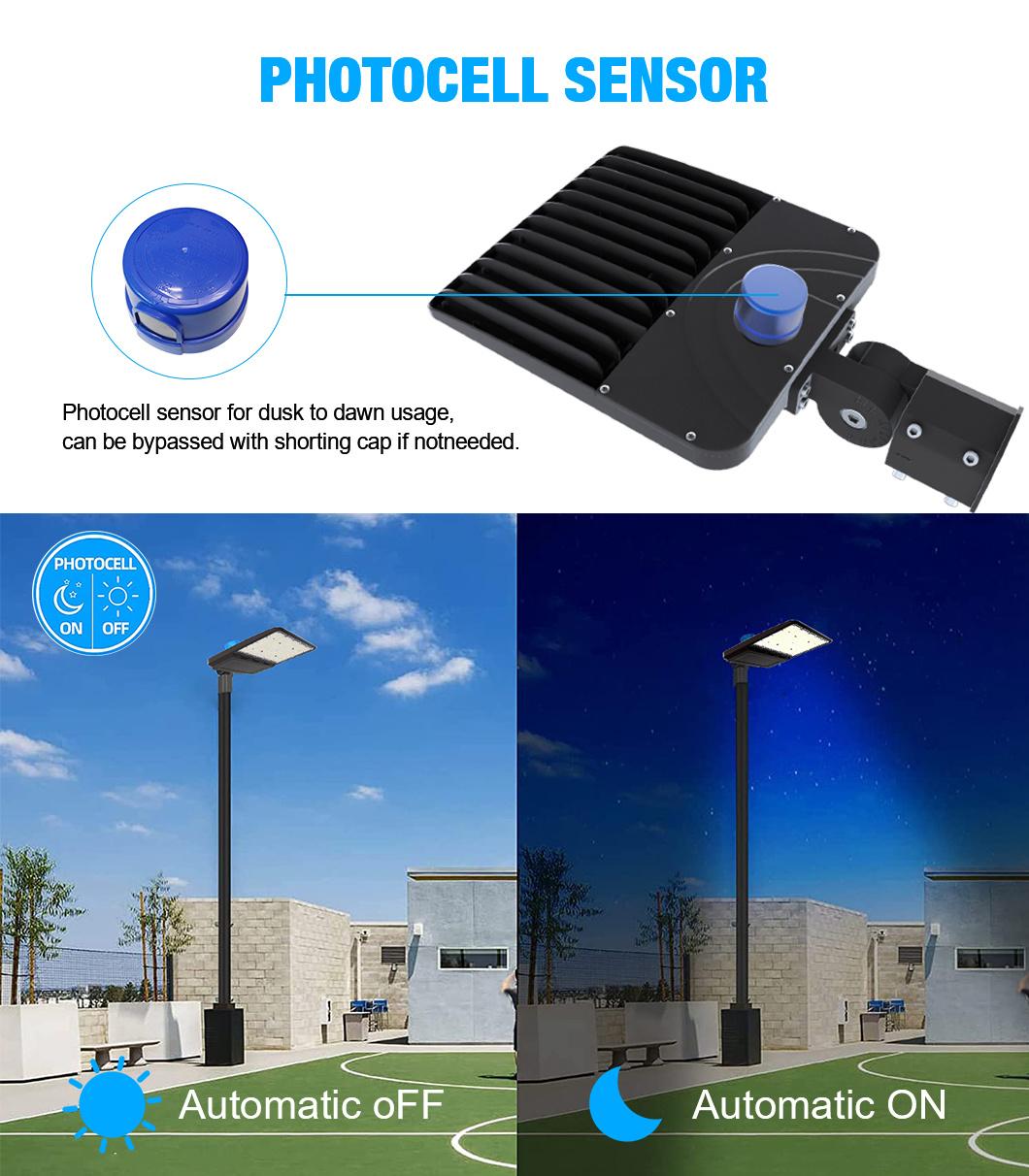 Romanso LED Road Light LED Area Lights 150lm/W High Lumens Remote Sensor LED Tennis Court Shoebox Light
