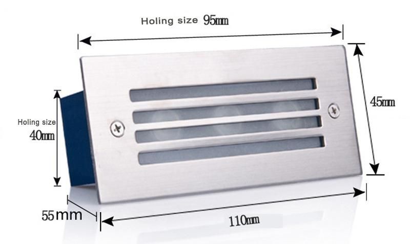 Garden Light IP65 Waterproof Step Lamp Exterior LED Wall Step Lighting LED Wall Lamp LED Wall Light Distributor