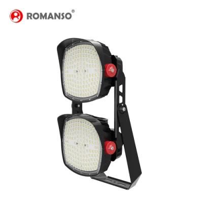 Adjustable Stadium Light 6500K IP66 Ik10 150lpw 2000W LED Flood Light