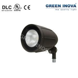 Dlc UL Ce Outdoor LED Fixtures Bullet Flood Light with 6 Years Warranty