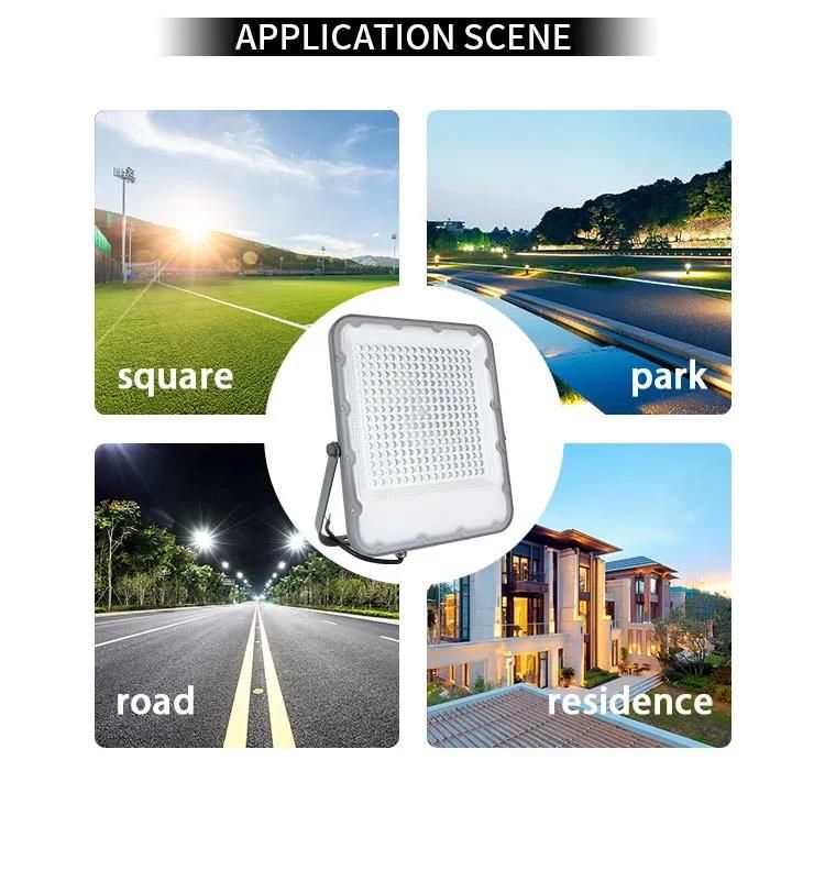 High Lumen Battery Underwater Slim LED Floodlight 20W 30W 50W 100W 150W 200W