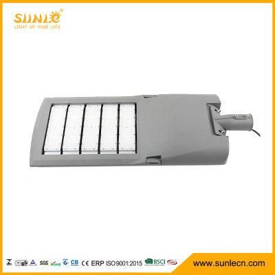 250W LED Street Light with IP65 Module for Outdoor Road Lighting