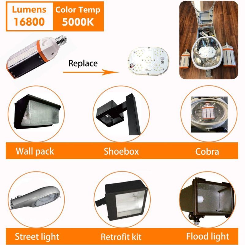 80W LED Industrial Work Light LED Street Light Bulb