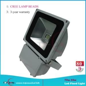 80W LED Outdoor Flood Lights with Meanwell Driver
