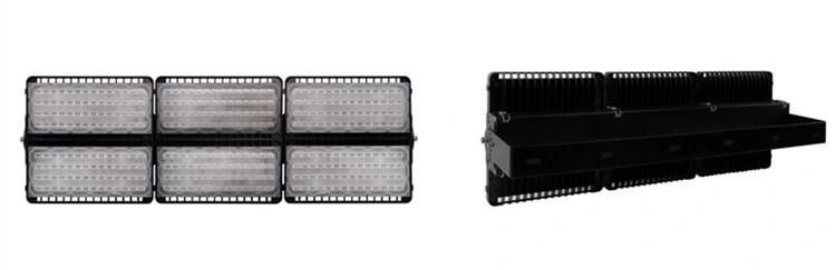 Outdoor LED Flood Light Dimmable 1000W for Badminton Court