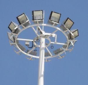 Galvanized High Mast Lighting Steel Pole