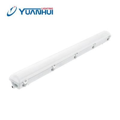 4ft 48W LED Vaporproof Light 100-277 Volt 105lm/W