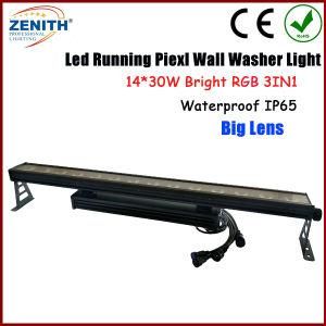 LED Waterproof DMX 30W 14 RGB 3in1 LED Wall Washer Bar Lights for Outdoor