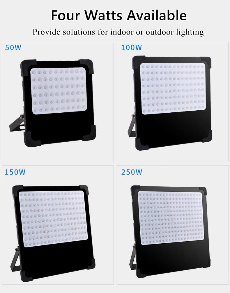 Anti Glare High Brightness 120lm/W 200W LED Flood Light