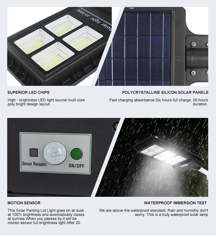 Super Bright PIR 200W LED Solar Street Light