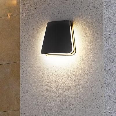 Modern Creative Fan Imitation Luminaria LED Aluminium Art Light Fixtures Wall Lamps (WH-HR-31)