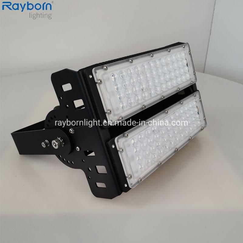 50W 100W 150W 200W 300W Red Blue Green RGB RGBW Color Waterproof LED Flood Light with Photocell Outdoor Park Walkways Courtyard Yard Lighting