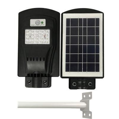 20W Solar Street Light with Lens Motion Sensor 2 Years Warranty