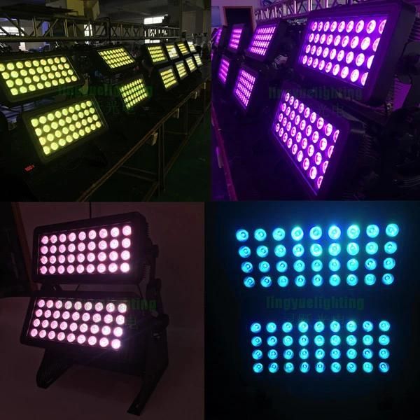 Cheap 72X10W Wireless DMX Outdoor LED City Color Light