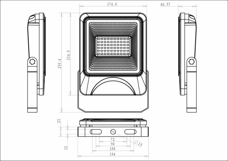 2019 Newest 5 Years Warranty LED 30W Flood Lighting with SMD Chips