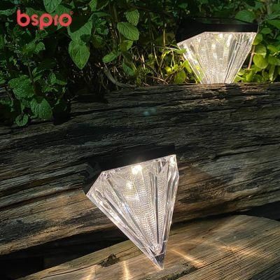 Bspro ABS Outdoor Balls Wall Yard Park Waterproof IP65 LED Lamp Solar Garden Lamp