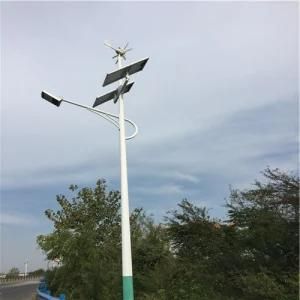50W 7m Wind Hybrid Solar LED Light with CCC, CE, ISO (JS-C2015750)