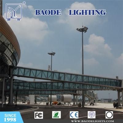 15m, 20m, 25m, 30m, 35m, 40m High Mast Lighting Pole with LED Flood Light for Square, Airport, Plaza Lighting