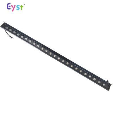 Facade Lighting IP65 Programmable DMX Bar RGB Pixel Linear Flood LED Wall Washer Light