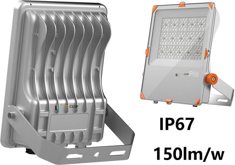 CE RoHS SAA TUV ETL Flood Light 6500K 150lm/W 30W Outdoor LED Street Lights Universal Used Aluminum Extruded Floodlight 100-277V 50Hz PLC Dimmer IP66 4500 Lumen