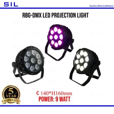 Professional LED UV Strove Halloween Black Lights Canon Decor 9X3w DMX 512 PAR Can Wash Stage Dimmable Strobe Ultraviolet Light