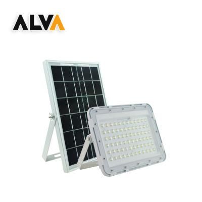 Outdoor Lighting Fixture Garden Light 100W Solar Power LED Slim Floodlight Solar Light