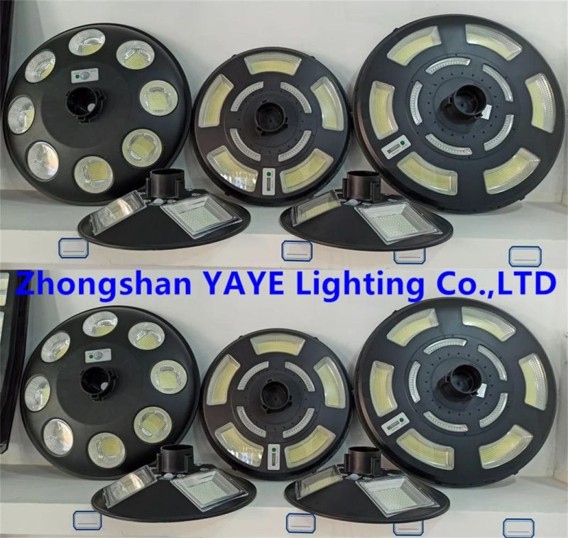 Yaye Solar Manufacturer Factory IP66 1000W/800W/600W/500W/400W/300W/200W/150W/100W LED Outdoor Street All in One Camera COB Wall Flood Garden Road Light