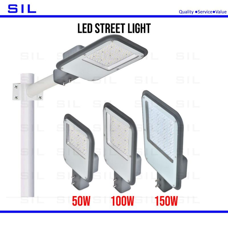 Factory Direct Price IP65 Engineering 3030 SMD LED Road Light 50W 100W 150watt LED Street Lamp