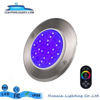 110mm 6watt Warm Ce RoHS RGB Ultra Thin LED Underwater Pool Lights