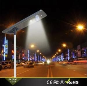 70W Solar LED Street Light Built-in with 2MP CCTV Camera