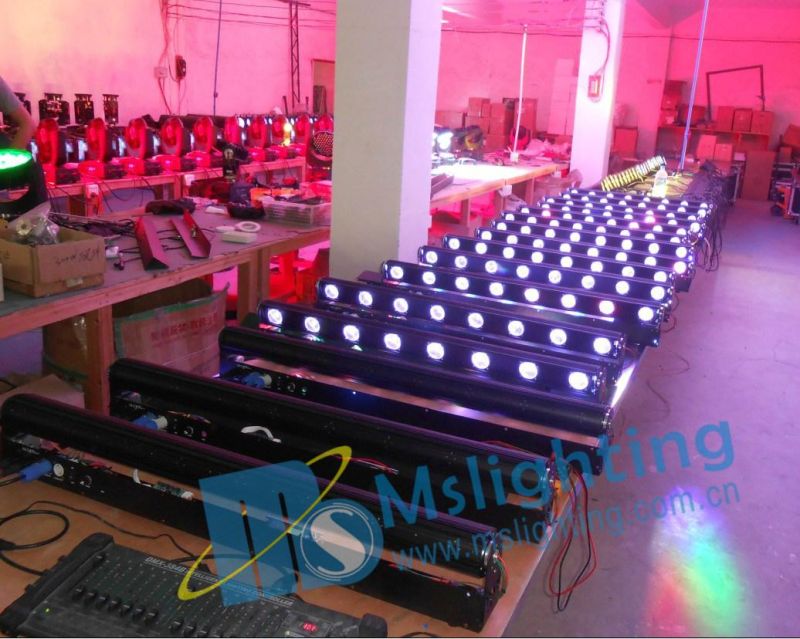 8*10W RGBW4in1 LED Pixel Beam Moving Bar Light / Beam Light