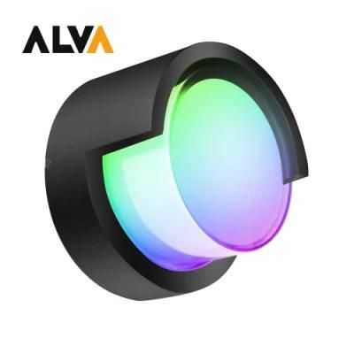 Alva Remote Control IP65 10W LED Outdoor Light Plastic Smart Connect RGBW Wall Light with Bluetooth