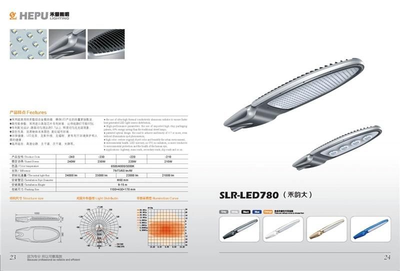 Hepu 3 Years Warranty China Outdoor Solar Energy System Lithium Battery Solar Street Light